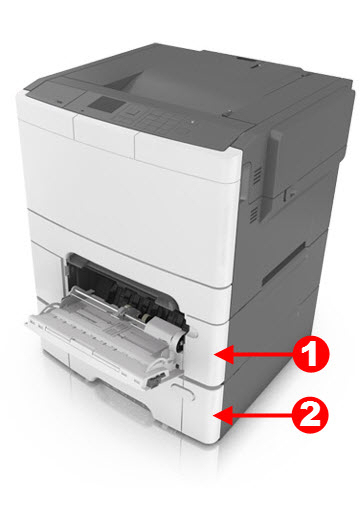 24x.05? Paper Jam Error Messages Due to One of the Paper Trays on